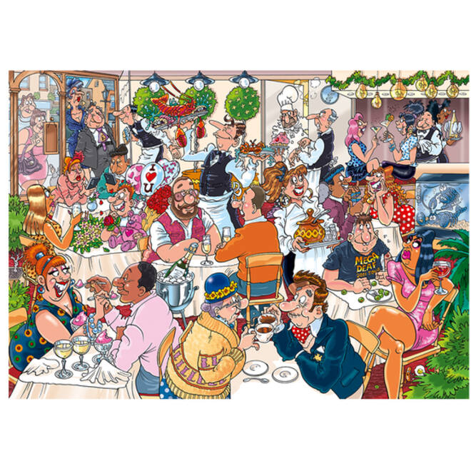 Puzzel Wasgij Mystery 26 Date Night! 1000 stukjes