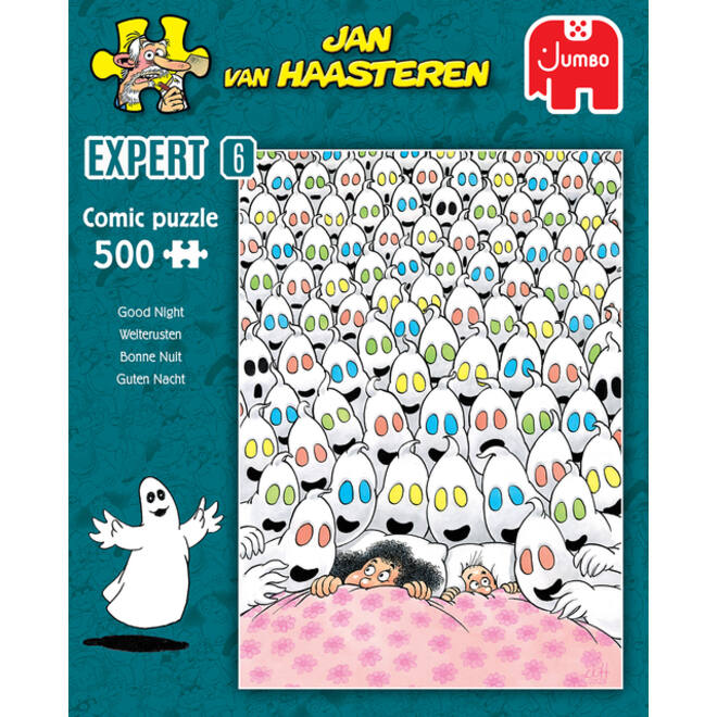 Puzzel Jan van Haasteren Expert 6 Welterusten 500 stukjes