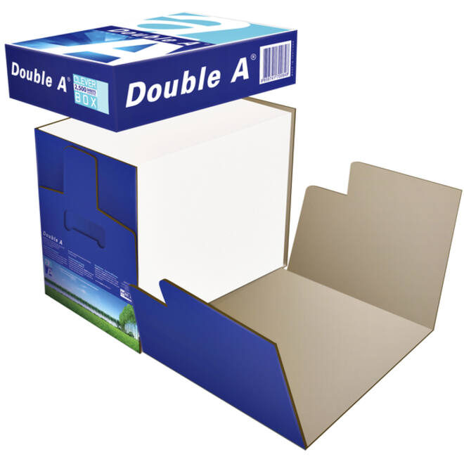Kopieerpapier Double A Premium Nonstop A4 80gr wit 2500vel