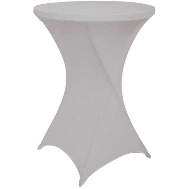 Tafelrok BRASQ voor statafel 80cm grijs