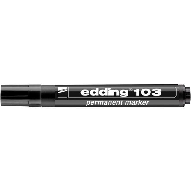 Viltstift edding 103 rond medium zwart