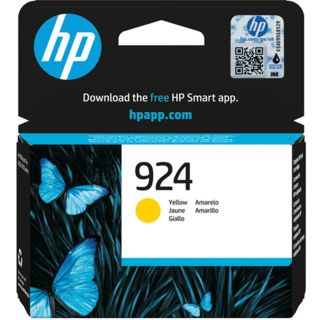 Inktcartridge HP 4K0U5NE 924 geel