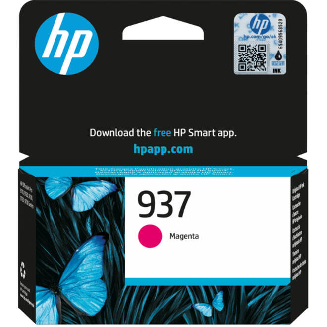 Inktcartridge HP 4S6W3NE 937 rood