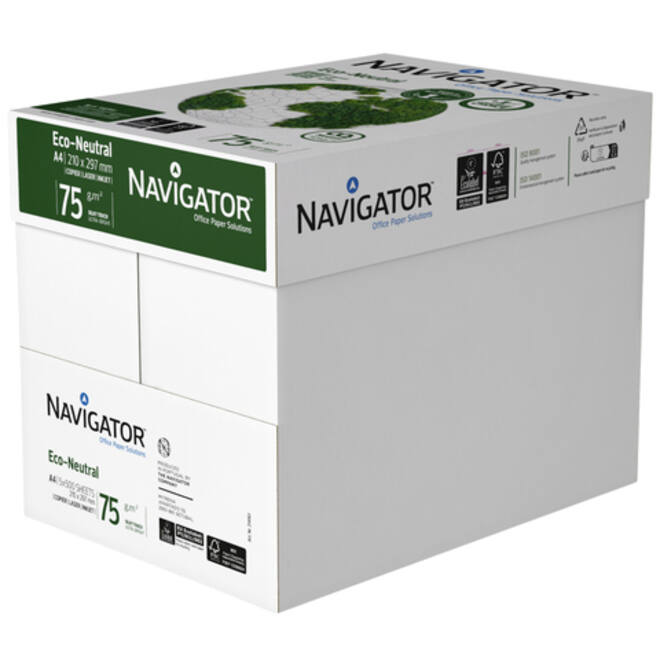Kopieerpapier Navigator Eco-Neutral A4 75gr wit 500vel