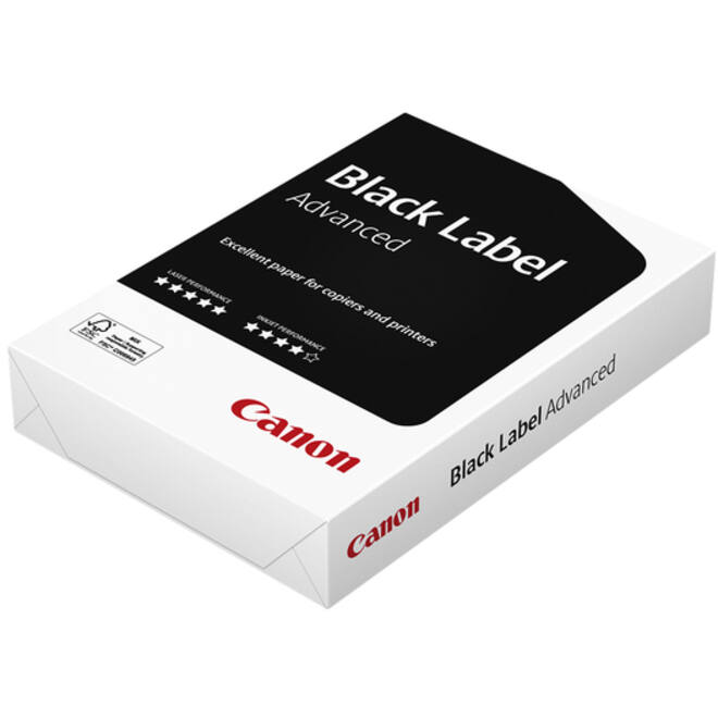 Kopieerpapier Canon Black Label Advanced A4 80gr wit 500vel