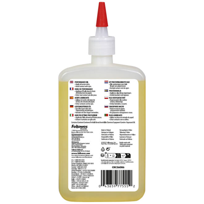 Olie voor papiervernietiger Fellowes 355ml