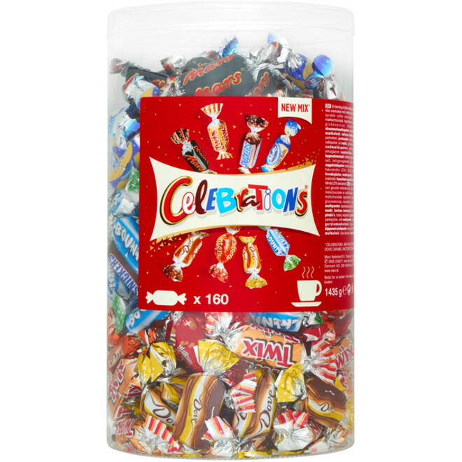Chocolade Celebrations koker 1435gr