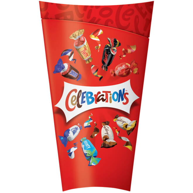 Chocolade Celebrations flip box 272gr