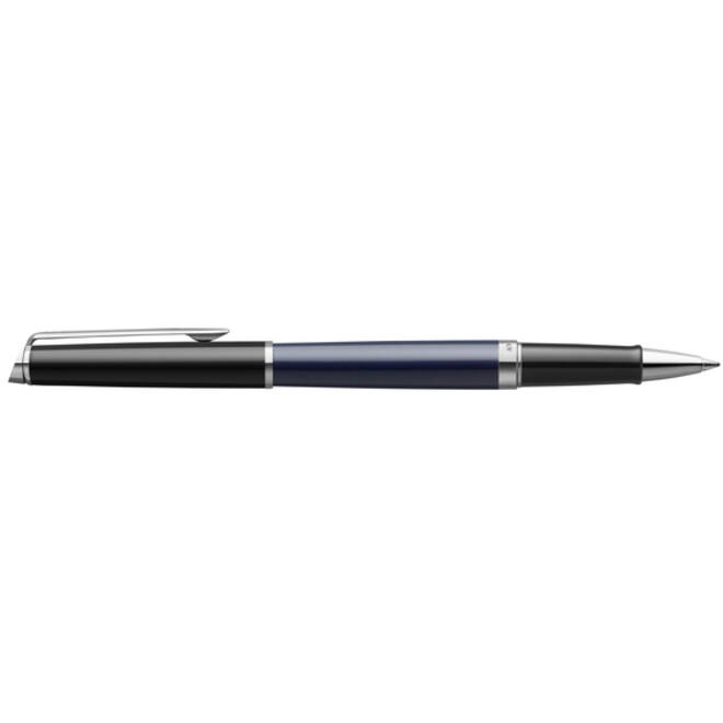 Rollerpen Waterman Hémisphère Colour Blocking black en blue CT fijn