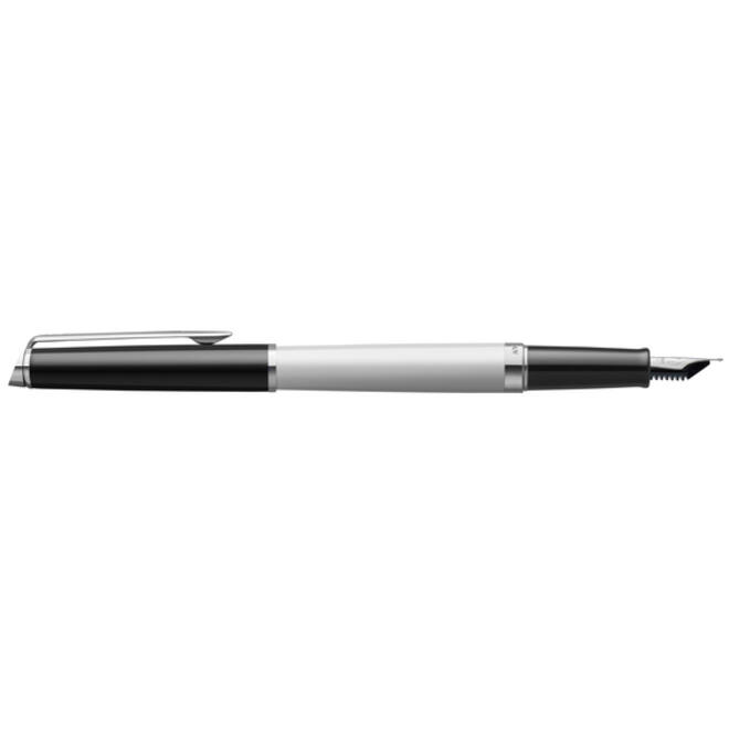 Vulpen Waterman Hémisphère Colour Blocking black en white CT fijn