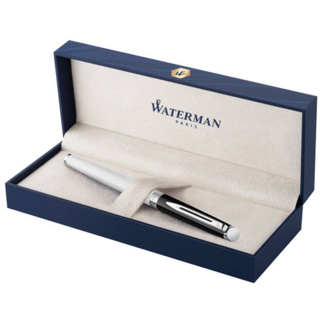 Vulpen Waterman Hémisphère Colour Blocking black en white CT medium
