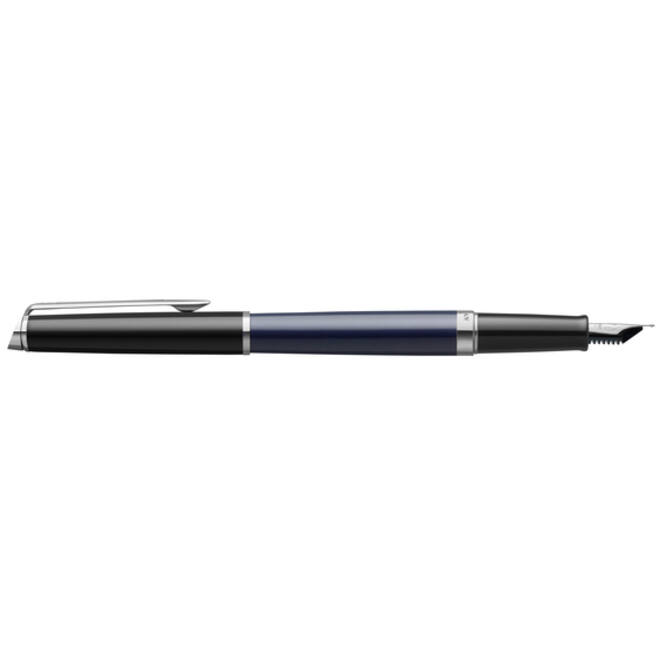Vulpen Waterman Hémisphère Colour Blocking black en blue CT medium