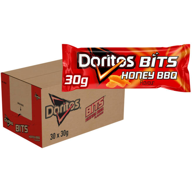 Chips Doritos Bits twisties honey bbq zak 30gr