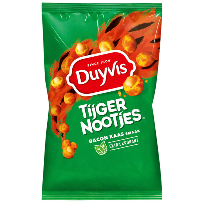 Tijgernootjes Duyvis bacon kaas zak 1kg