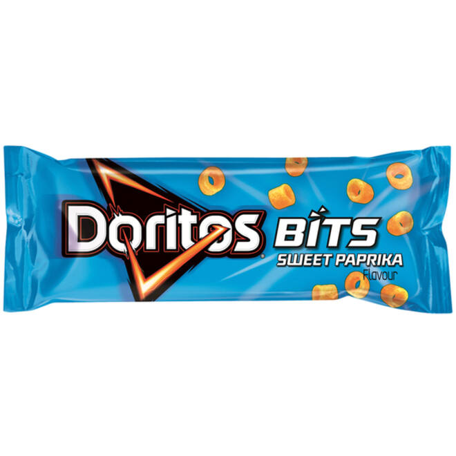 Chips Doritos Bits zero's sweet paprika zak 33gr
