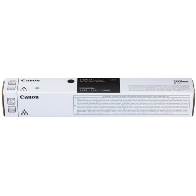 Tonercartridge Canon C-EXV 67 zwart