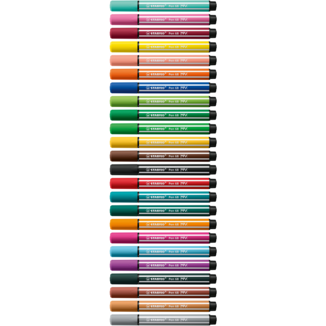Viltstift STABILO Pen 68/26 Max abrikoos