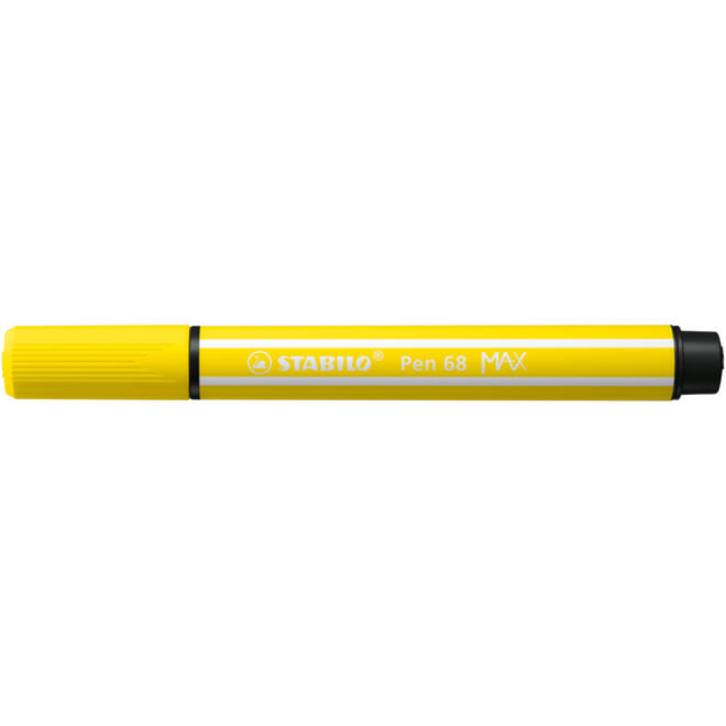 Viltstift STABILO Pen 68/24 Max citroengeel