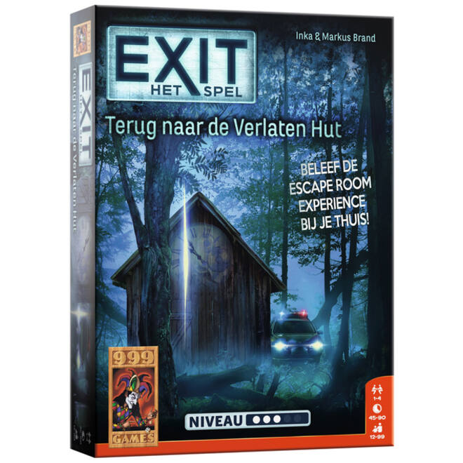 Spel EXIT Terug naar de Verlaten Hut Breinbreker