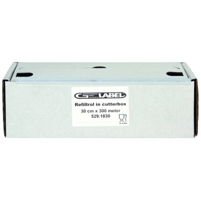 Vershoudfolie in cutterbox IEZZY 30cmx300m 1 rol
