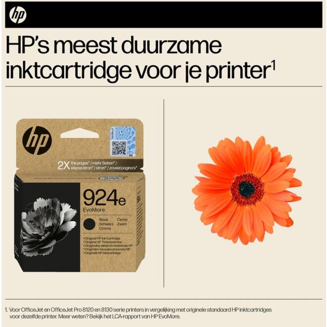 Inktcartridge HP 4K0V0NE 924E Evomore zwart