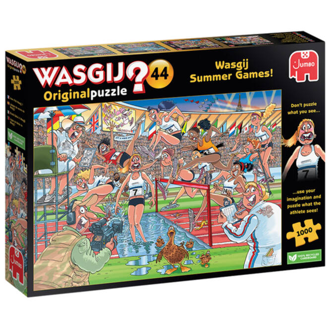 Puzzel Wasgij Original Zomerspelen! 1000 stukjes