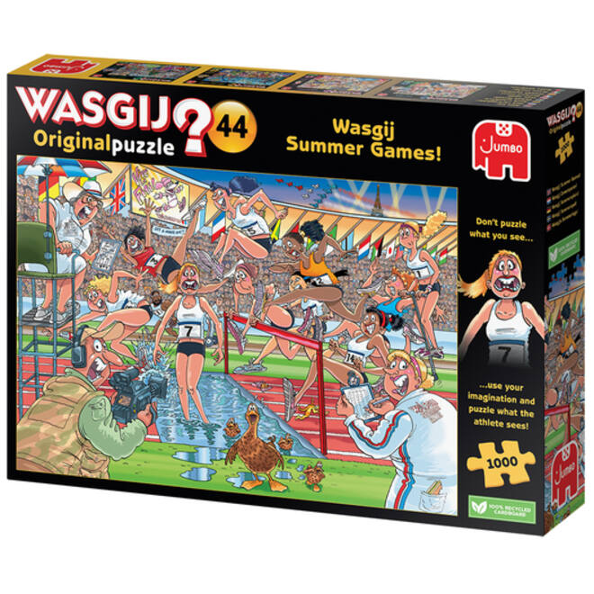 Puzzel Wasgij Original Zomerspelen! 1000 stukjes