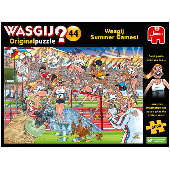 Puzzel Wasgij Original Zomerspelen! 1000 stukjes