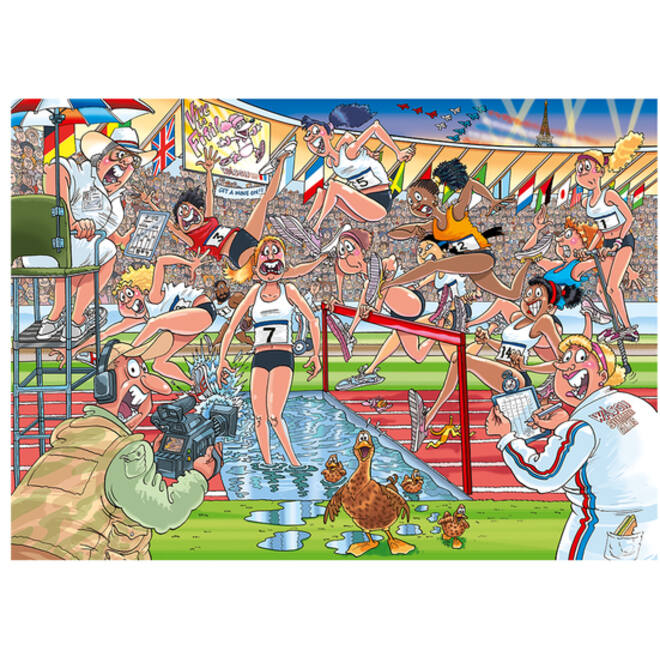 Puzzel Wasgij Original Zomerspelen! 1000 stukjes