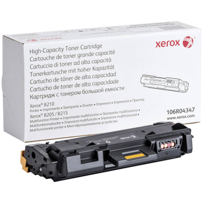 Tonercartridge Xerox B210/B215 106R04347 zwart