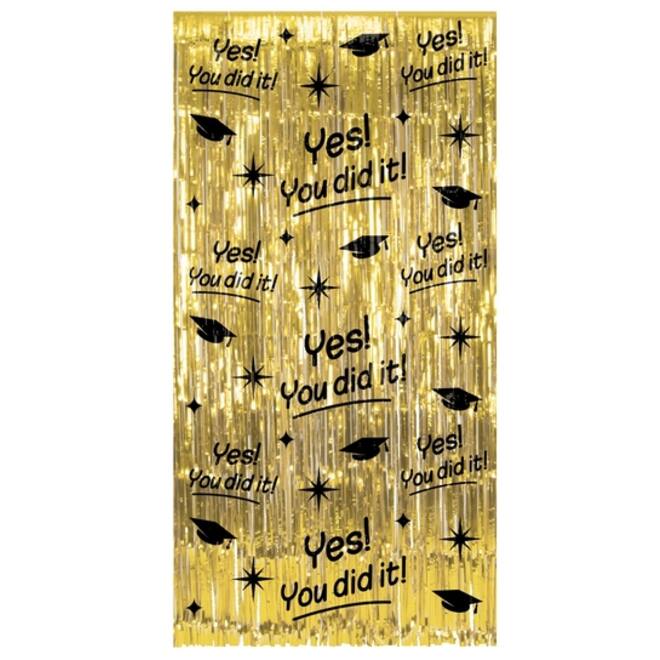 Classy Party Curtain - You did it
