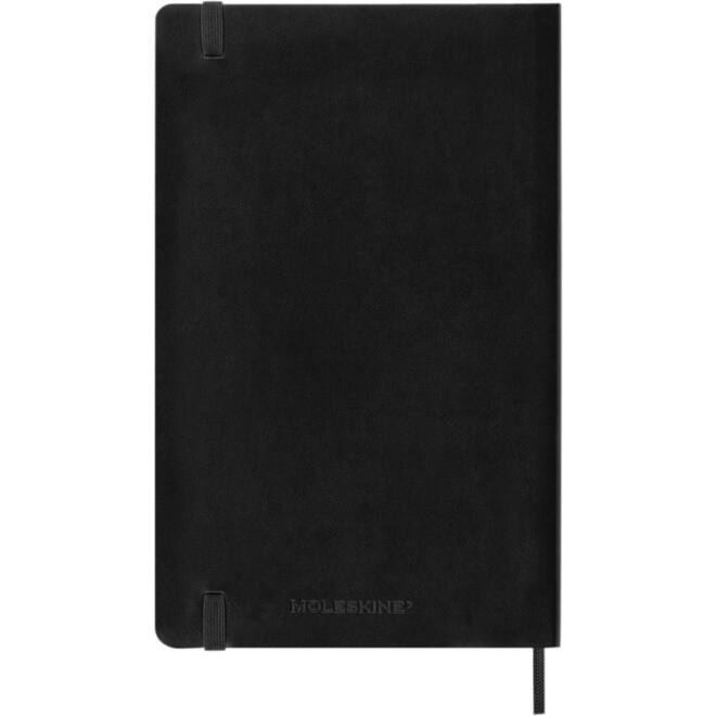 Agenda 2025 Moleskine 12M Planner Weekly 7dagen/1pagina large sc black