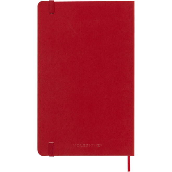 Agenda 2025 Moleskine 12M Planner Weekly 7dagen/1pagina large hc scarlet red