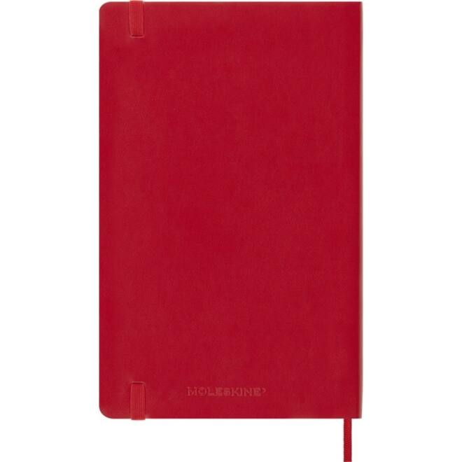 Agenda 2025 Moleskine 12M Planner Weekly 7dagen/1pagina large sc scarlet red