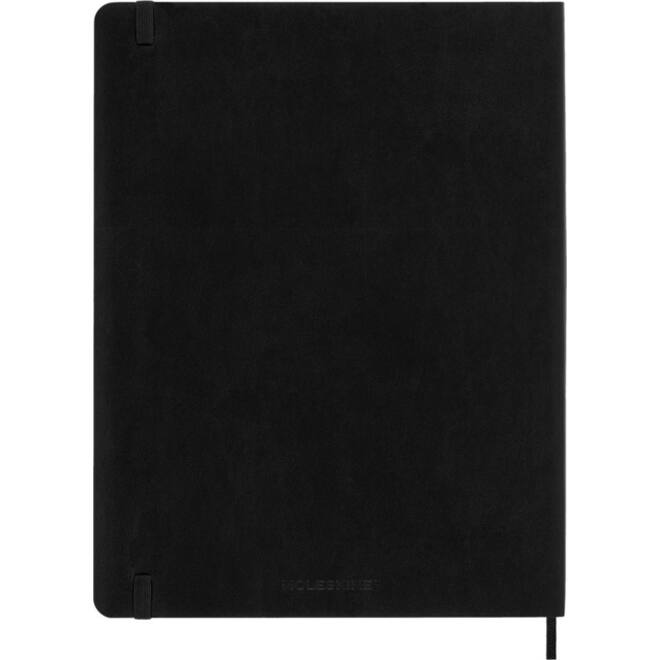 Agenda 2025 Moleskine 12M Planner Weekly 7dagen/1pagina extra large sc black
