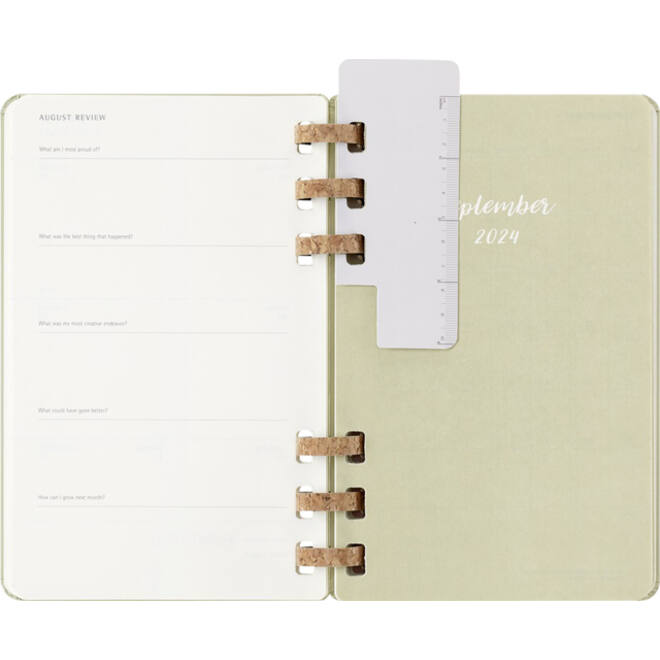 Agenda 2024/2025 Moleskine 12M Academic planner 7dagen/2pagina's large hc crush kiwi