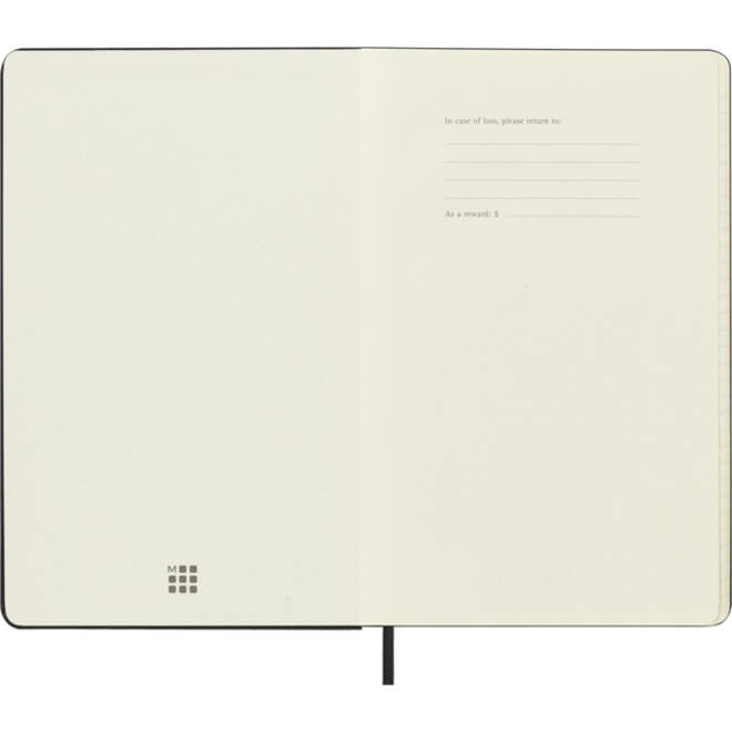 Agenda 2025 Moleskine 12M Planner Weekly 7dagen/2pagina's large hc black