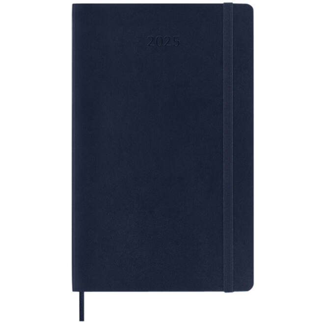 Agenda 2025 Moleskine 12M Planner Weekly 7dagen/1pagina large sc sapphire blue