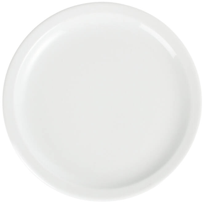 Bord Olympia Whiteware Ø23 cm doos 12 stuks wit