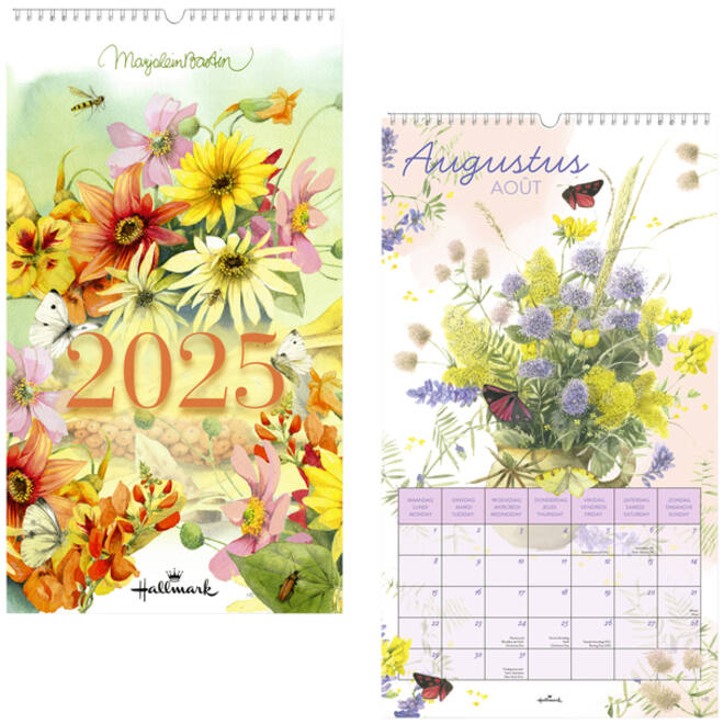 Maandkalender 2025 Hallmark Marjolein Bastin 280x500mm nature month