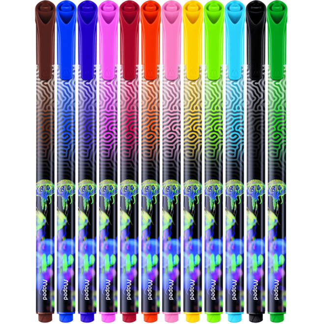 Viltstift Maped Deepsea Paradise set à 12 kleuren