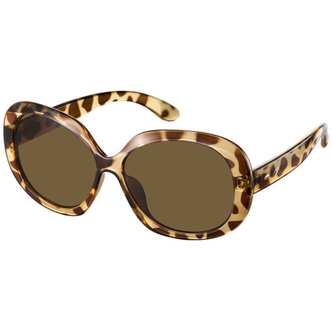 Zonnebril Montana met bruin gepolariseerd glas glans demi
