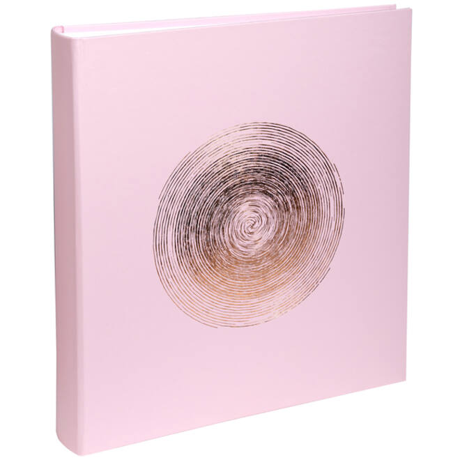 Fotoalbum Exacompta 29x32cm 60 witte pagina's Ellipse roze