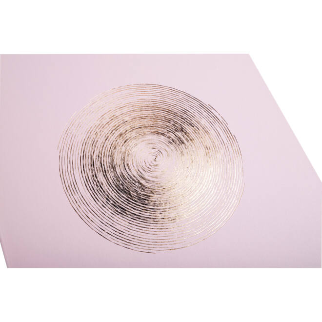 Fotoalbum Exacompta 29x32cm 60 witte pagina's Ellipse roze