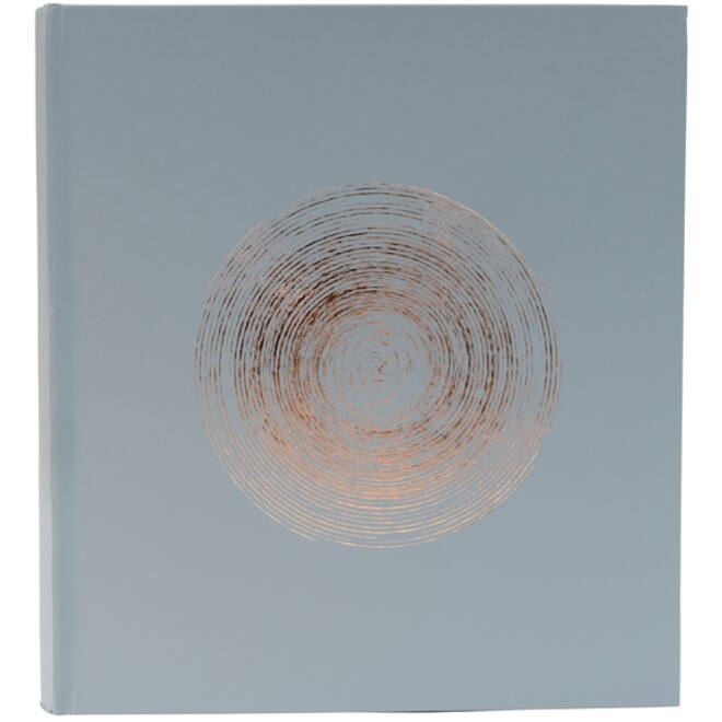 Fotoalbum Exacompta 29x32cm 60 witte pagina's Ellipse grijs