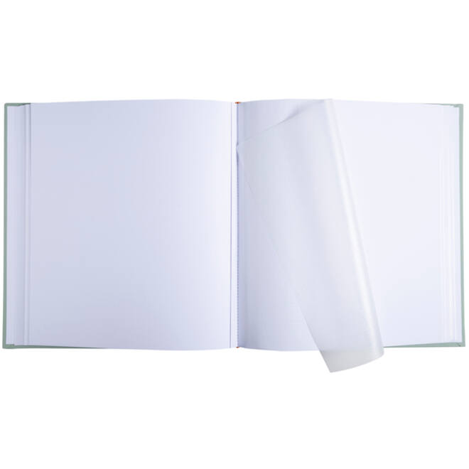 Fotoalbum Exacompta 29x32cm 60 witte pagina's Ellipse groen