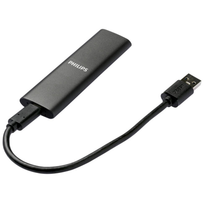 SSD Philips externe 250GB USB-C Grijs