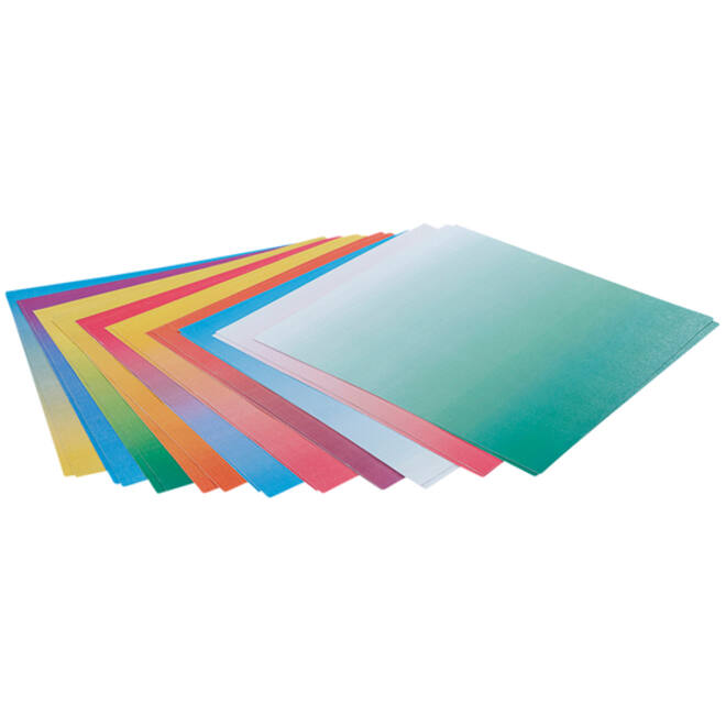 Origami Clairefontaine Gradient 20x20cm set à 100 vel 80gram assorti