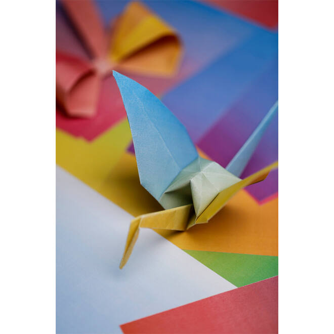Origami Clairefontaine Gradient 20x20cm set à 100 vel 80gram assorti