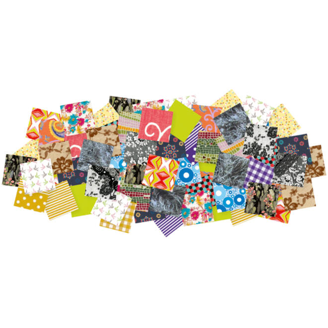 Hobbypapier Décopatch 3x3cm set à 11.000 stuks assorti